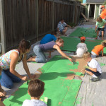 Group Painting Green